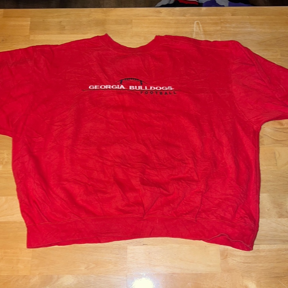 Georgia Bulldogs Football Crewneck Size 2XL